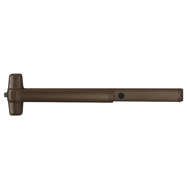 Grade 1 Rim Exit Device, 48-in, Exit Only, Cylinder Dogging, Non-Keyed, Aged Bronze Fnsh, Non-Handed